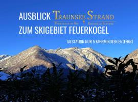 Ferienhaus TraunseeStrand，位于埃本塞的酒店