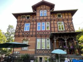 Ferienwohnung in Suhl - Gründerzeitvilla，位于苏尔的酒店