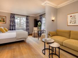 CAZAUDEHORE Hôtel Restaurant Gastronomique Terrasse et Jardins，位于圣日耳曼昂莱的酒店