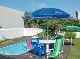 QUARTO AZUL com cozinha e piscina só sua