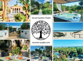 Secret Garden Chalet No. 1，位于贝瓦尼亚圣彼得的木屋