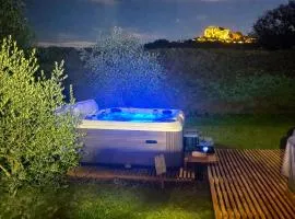 Tiny House avec vue sur le rocher de Saignon, Luberon