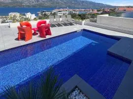 Luxury Sea & Mountain View Villa One with Private Pool & Jacuzzi