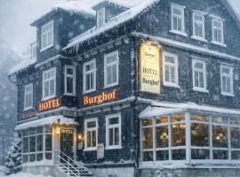 Burghof Hotel，位于Schwarzatal的酒店