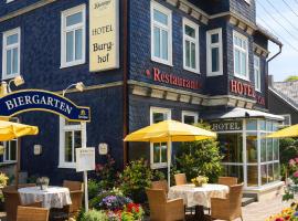 Burghof Hotel，位于Schwarzatal的酒店