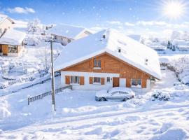 Chalet Le Grizzli-3 chambres- 8 couchages- vue imprenable，位于莱托利的酒店