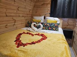 Cabanes du Domaine des Fées，位于多勒的酒店