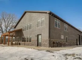 Patio & Fishing Pond! Modern Barndominium Near KC