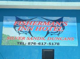 Fisherman's Inn Hotel Silver Sands Duncans，位于Florence Hall的酒店