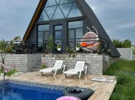 A-frame Oasis Bungalow Gabala