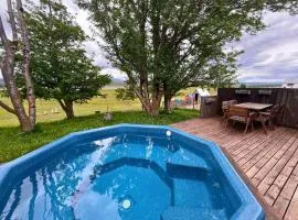 Finnsstaðir Holiday Home with Hot tub