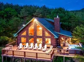 Secluded Luxury Cabin with Hot Tub on 40 Private Acres Near Moorefield, West Virginia