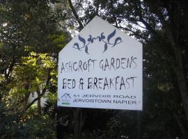 阿什克罗夫特花园住宿加早餐旅馆，位于纳皮尔教堂路酒庄附近的酒店