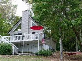 Serene Lakefront Home with Hot Tub and Boat for Rent!