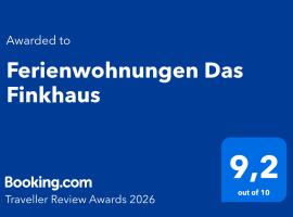 Ferienwohnungen Das Finkhaus，位于Simonsberg的酒店