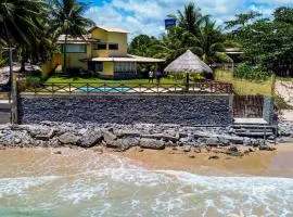 Casa à Beira Mar, piscina e 4 suítes na praia de Ipioca-Maceió-AL - Vila Ipioca