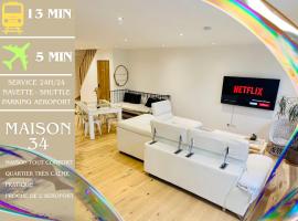 Maison 34 avec service de navette，位于Bonlier的度假屋