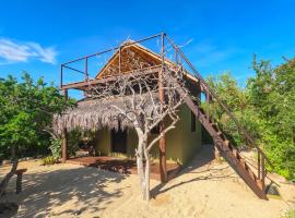 Cabaña Luna ocean-desert view，位于Cabo Pulmo的酒店