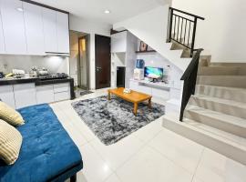 House PIK2 Cluster Virginia 2BR Wi-Fi &Netflix，位于Rawalumpang的酒店