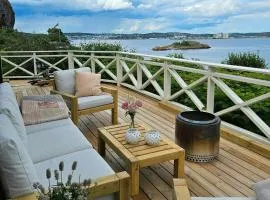 Family Cabin With Sea Views Near Stavern