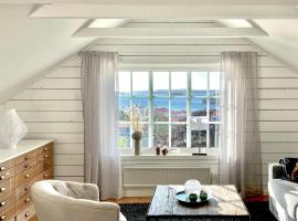 Century-Old House By Ell&ouml;sfjorden With Hot Tub，位于埃勒斯的Spa酒店