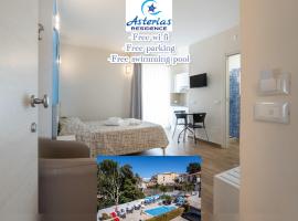 Asterias Residence - Rooms & SPA，位于皮佐的酒店