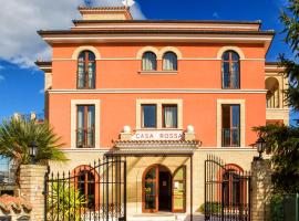 Hotel Ristorante Casa Rossa，位于阿尔巴·阿德里亚蒂卡的酒店