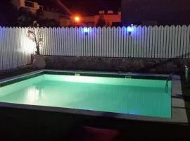 Beautiful villa pool beautiful garden