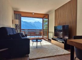 Winter Ski with stunning view，位于Bruson的酒店