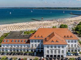ATLANTIC Grand Hotel Travemünde，位于特拉弗明德的酒店