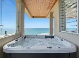 Serene Stay Breathtaking Beachfront with Spa