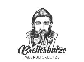 Bretterbutze MEERBLICKBUTZE - 1 Reihe Strandallee