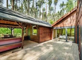 Leśny Domek nad jeziorem Grzybowo wielkopolska