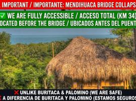 Villa Maria Tayrona, Jungle and Sea Experience，位于洛斯纳兰霍斯的酒店