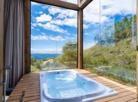 Cabana c/ jacuzzi prox. de Florianópolis VST026