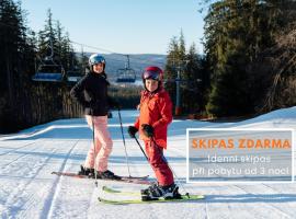 JBX Resort Avenue Lipno，位于伏尔塔瓦河畔利普诺的Spa酒店