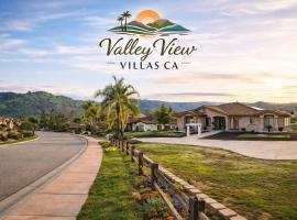 Beautiful Villa with Amazing 360 Mountain Views, Golfcourses close to Monserate Winery and I-15，位于福尔布鲁克的酒店
