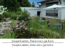 Natur-Ferien-Haus Klein Rosenburg 120qm, Kamin, 100Mbit WLAN, eingezäunter Garten