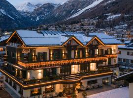 Hotel Alù Mountain Design，位于博尔米奥的酒店