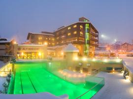 阿斌运动及水疗度假酒店，位于萨尔巴赫的酒店