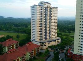 马六甲阿罗牙也@萨瓦公寓式酒店，位于马六甲的高尔夫酒店