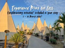 安梦民丹岛度假村，位于拉古洼的酒店