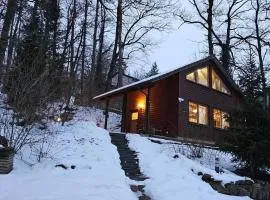 Romantisches Waldhaus mit Privatsauna, Grill und Feuerschtelle