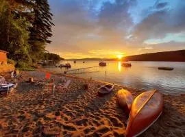 Yellow Pine Lake House ADK Schroon Private Beach