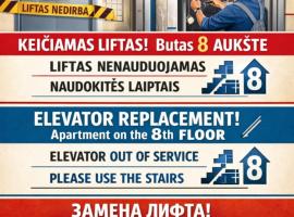 Gražus ir ramus butas jonavoje，位于约纳瓦的酒店