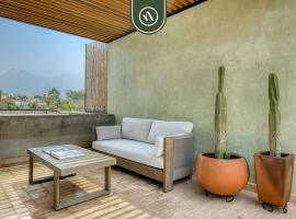 Luxury 1 BR Condo in Downtown - AC - Peaceful，位于瓦哈卡市的酒店