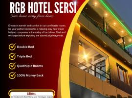 RGB Hotel Sersi，位于Sonprayag的酒店