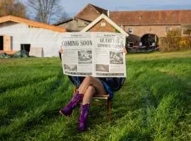 Hoeve de Binnenplaets - Glamping tent met HOTTUB