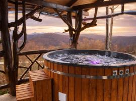 Cabana Cozy cu Jacuzzi în Natură - Cabana Edera，位于Buninginea的酒店