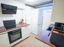 Central Basement House for 4people with full kitchen & free parking